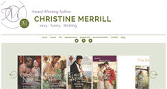 Desktop Screenshot of christine-merrill.com